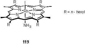 Rh(III) porphyrin ammonia comples