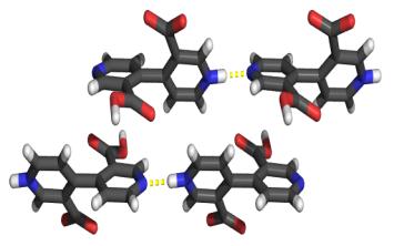 Crystal structure of 4,4'-Bipyridine-3,3'-dicarboxylic acid. InChIKey=MIAMXHQVTYLVSJ-UHFFFAOYSA-N