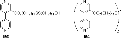 Bipyridine alkyl disulfides InChIKey=WPORSYJUCCGEPR-UHFFFAOYSA-N and InChIKey=ZXWUMBYENBLFHF-UHFFFAOYSA-N